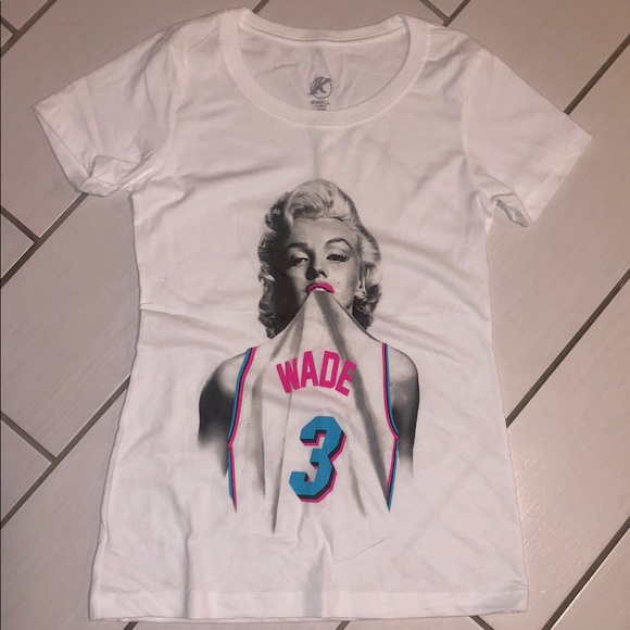 Marilyn monroe miami heat shirt Clearance
